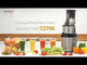 Kuvings Masticating Juicer Master Chef CS700X (without an extra topset) | NSF Certified